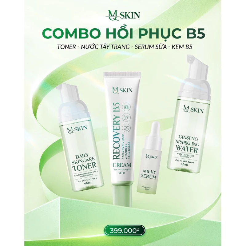 Combo dưỡng da phục hồi B5 MQ Skin