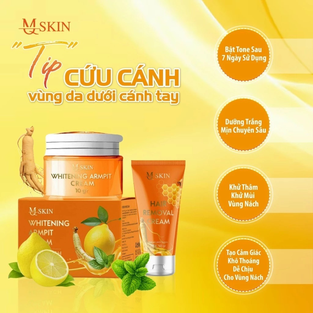 Combo kem tẩy lông MQ Skin