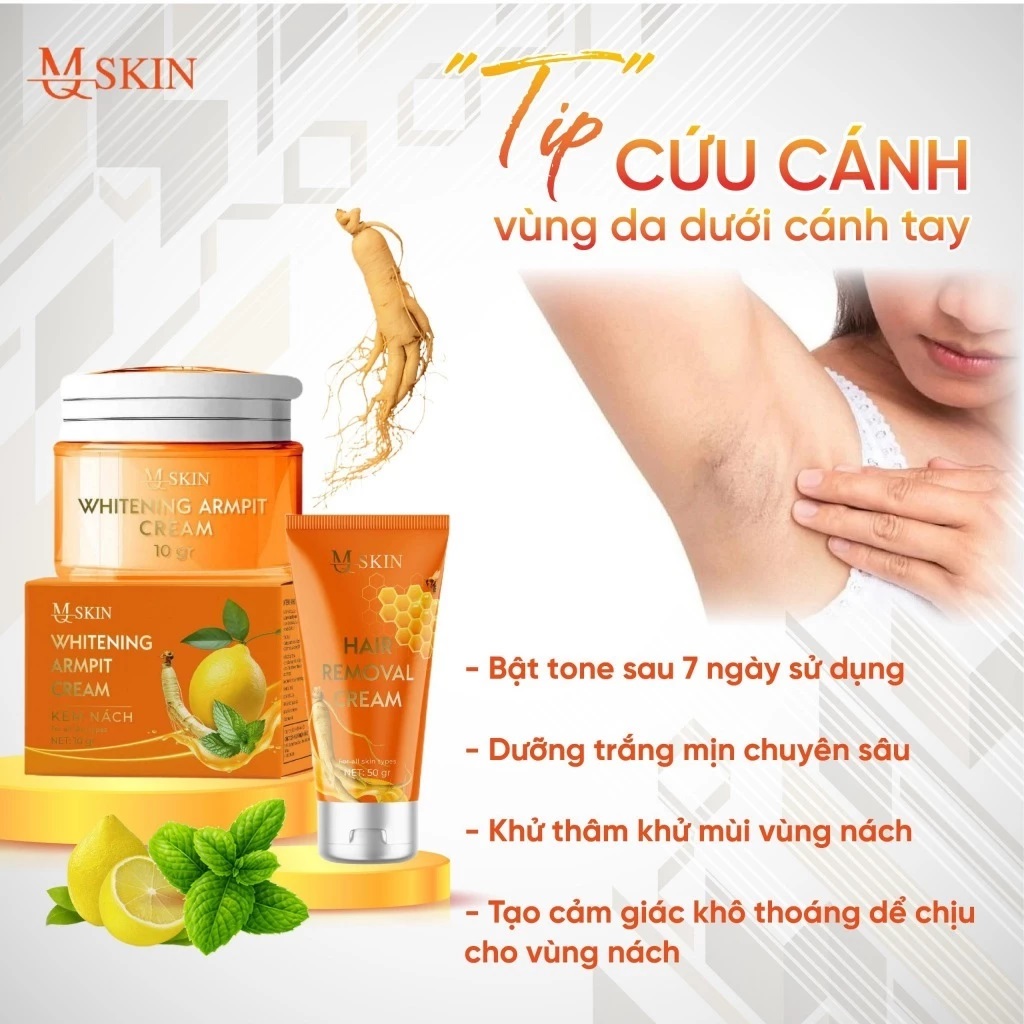 Combo tẩy lông MQ Skin