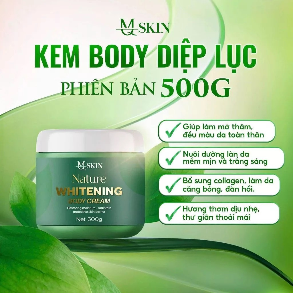 Kem body diệp lục mq Skin