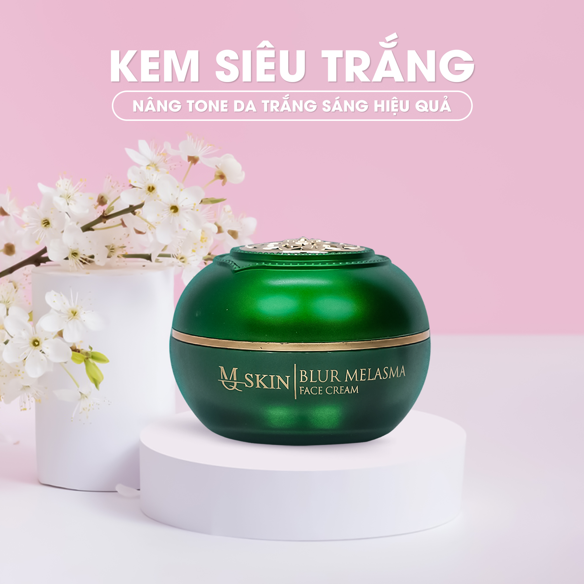 Advanced Renewal Cream - Kem siêu trắng MQ Skin