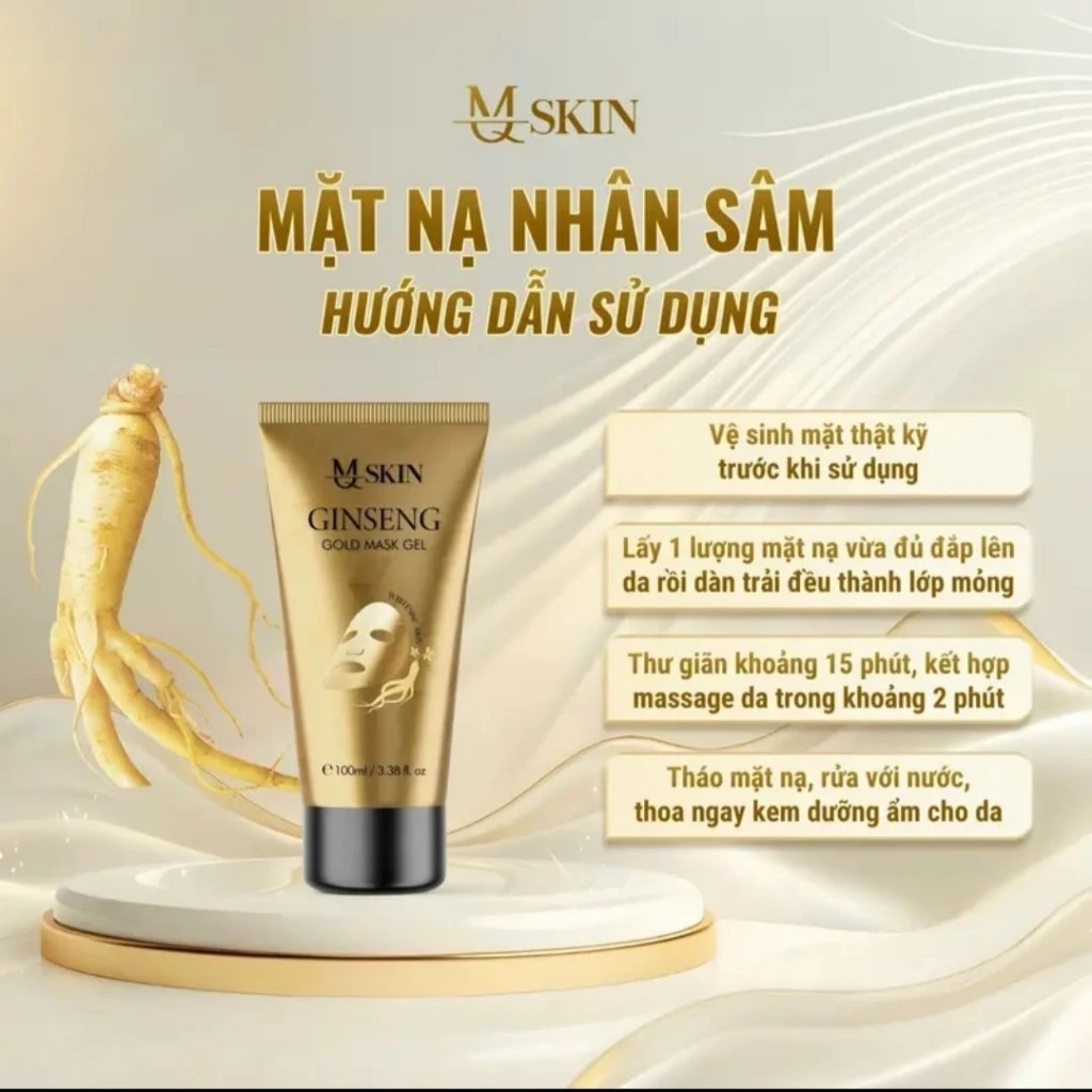 Mặt nạ sâm vàng MQ Skin
