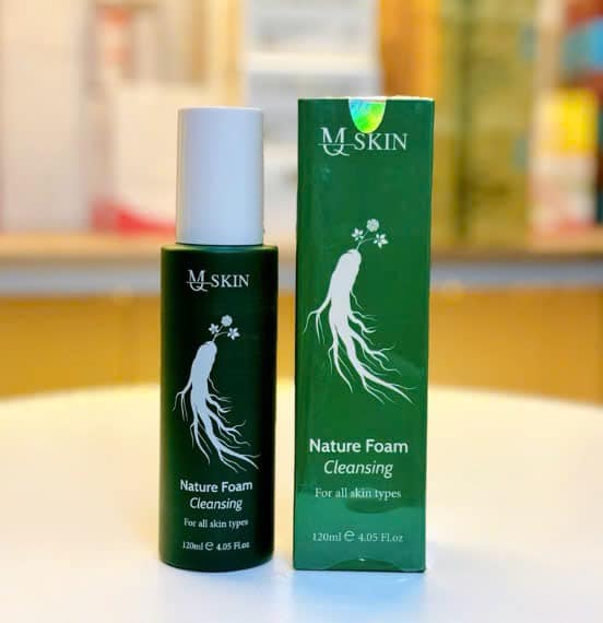 Sữa rửa mặt nhân sâm MQ Skin - Nature Foam Cleansing MQSkin